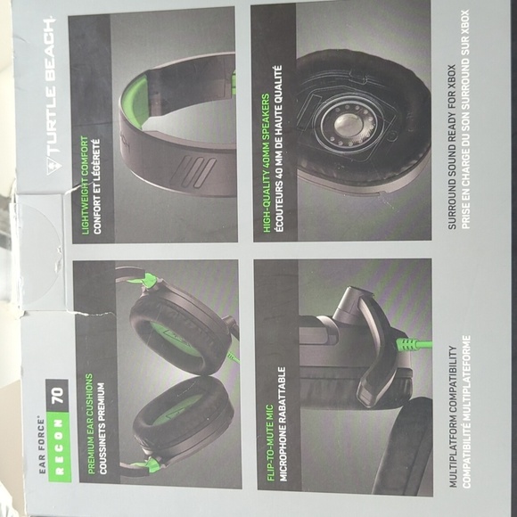 Turtle Beach Recon 70 gaming wired Xbox wired headset New - Picture 5 of 6